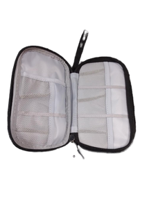 lot 6401 image: Gray Electronics Cable Organizer Case