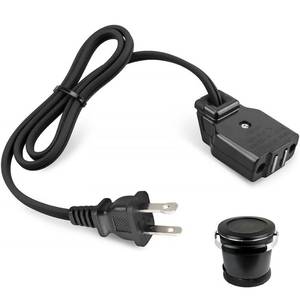 lot 6423 image: National Presto 09982 Magnetic Power Cord - Fit FryDaddyGranpappy Fryers  Part#998285691 (120V 15A)
