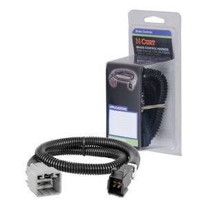 lot 6435 image: CURT 51458 Quick Plug Electric Trailer Brake Controller Wiring Harness, Select Ram 1500, Classic, 2500, 3500, 4500, 5500