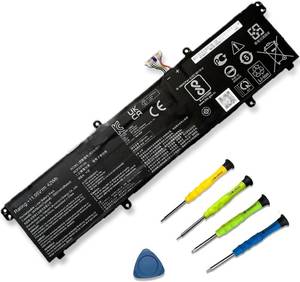 lot 6449 image: SUNNEAR B31N1911 Battery Replacement for ASUS VivoBook Flip 14 TM420IA M413 M413DA TM420IA F413 K413 X413 Series Laptop C31N1911 0B200-03580000 0B200-03750000 B0B200-03580300 11.55V 42Wh 3640mAh