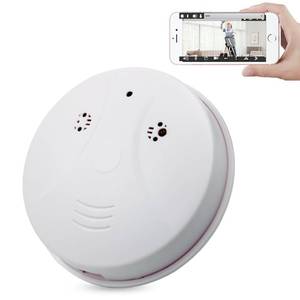 lot 6483 image: isekurity WiFi Mini Detector Camera,1080P Wireless Security Nanny Cam Smoke Detector Camera with Motion DetectionNight VisionRemote View for Home and Office Surveillance, No Audio