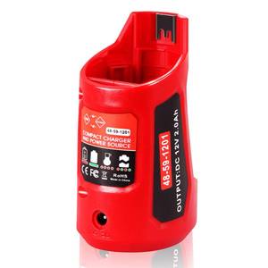 lot 6486 image: Multifunction  12V USB Power Source Replacement for M12 Milwaukee 12V Battery Charger M12 Adapter Compatible with Milwaukee Heated Jacket 45-59-1201 USB Charger