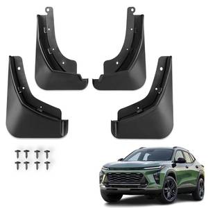 lot 11091 image: TECHPICCO Mud Flaps Compatible with Chevrolet Trax 2026 2025 2024, Mud Guards 4pcs Fender Guards Compatible with Chevy Trax Accessories 2026 2025 2024 No Drill Splash Guards
