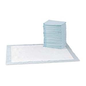 lot 11194 image: Amazon Basics Dog and Puppy Pads, Leak-proof 5-Layer Pee Pads with Quick-dry Surface for Potty Training, X-Large (28 x 34 Inches) - Pack of 40 (B016C6EJ4S)