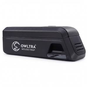lot 12227 image: OWLTRA Indoor Electric Mouse Trap, Instant Eliminate Rodent Zapper with Pet Safe Trigger, Black, Small