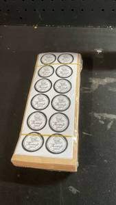 lot 12238 image: bakery Thank You Sticker Roll And Bags