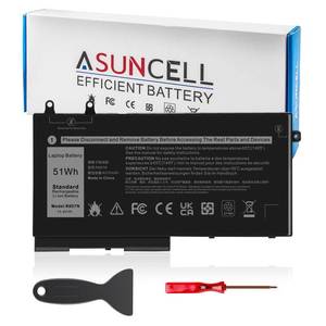 lot 12264 image: ASUNCELL R8D7N Battery Replacement for Dell Inspiron 3540 M3550 Latitude 5400 5500 5510 7590 7591 7791 2-in-1 Series H82T6 0C5GV2 0W8GMW Series 1V1XF 4GVMP RF7WM 9JRYT X77XY 11.4V 51h