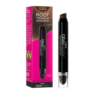 lot 12270 image: EVERPRO Gray Away Root Touchup Quick Stick, Light Brown, 0.1 Oz