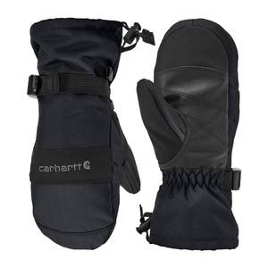 lot 12352 image: Carhartt Kidfts GL0845J Junior Waterproof Insulated Gauntlet Mitt - X-Small - Black