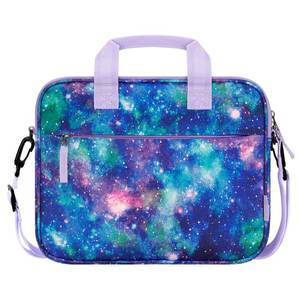 lot 12405 image: Choco Mocha Kids Tablet Bag Fire HD 8 10 Tablet Carrying Case, Kids Tablet Sleeve for iPad and Kindle Edition and Chromebook 12.5 Inch, Galaxy Purple