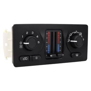 lot 12436 image: 599-210XD Climate Control Module AC Heater HVAC Panel  Compatible with Chevy SilveradoAvalancheSuburbanTahoeTrailblazer  GMC SierraYukonEnvoy  Cadillac Escalade9-7X