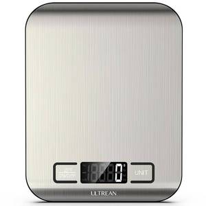 lot 18220 image: Ultrean Food Scale, 33lb Digital Kitchen Scale for Food Ounces Grams, 304 Stainless Steel, Type-C Charging and Batteries, Perfect for Meal Prep, Cooking, and Baking