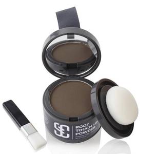 lot 18237 image: SOVONCARE Hairline Powder - Root Touch Up and Gray Hair Concealer for Men and Women, Instantly Covers Thinning Hair and Bald Spots, Natural-Looking Coverage Medium Brown
