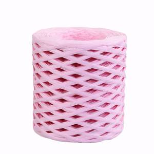 lot 18253 image: CC Wonderland Zone Pink Raffia Ribbon, 0.25 in x 656 ft, Wedding Occasion