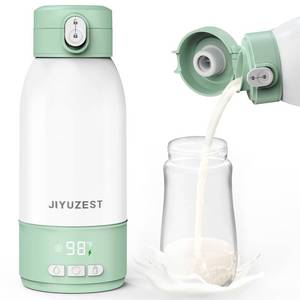lot 19452 image: Portable Bottle Warmer for Travel - Fast Heating with 18000mAh Battery and 17OZ Large Capacity, Bottle Warmer On The Go with Dual Heating Modes for Breast Milk and Water, Ideal for Car and Airplane