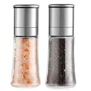 lot 19522 image: Salt and Pepper Grinder Set, Salt Grinder Pepper Mill