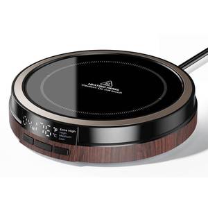 lot 20460 image: Coffee Mug Warmer for Desk, 50W Fast Heating Cup Warmer with Smart Display, 4 Temps and 12H Timer, Auto Shut Off for Tea, Milk, Hot Drinks (minor cosmetic damage)
