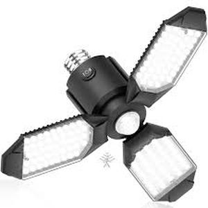 lot 11187 image: Toberich LED Garage Light with Motion Sensor