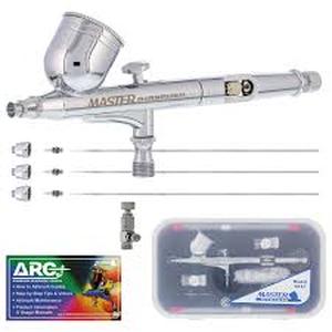lot 12221 image: Master G233 Airbrush Kit with Resource Center Guide
