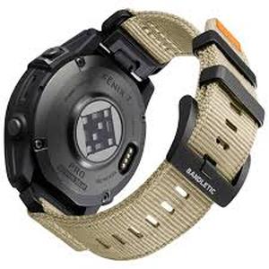 lot 12268 image: Bandletic Gold Nylon Watch Band with Box