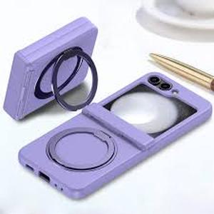 lot 12292 image: MALEWOLF Magnetic Case For Z Flip5 Dark Purple
