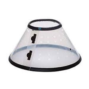 lot 12294 image: Clear Plastic Dog Cone Size Small (Brand Under)