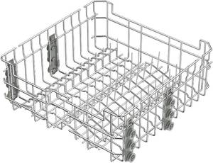 lot 231379 image: Upgraded 304 Stainless Steel WD28X35779 WD28X30219 Dishwasher Upper Rack Replacement for GE Dishwasher Rack Parts Hotpoint Models ADT521PGF0BS ADT521PGF0WS with WD12X22801 Wheels