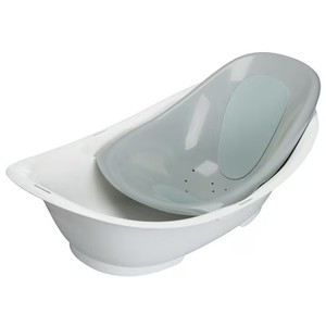 lot 431275 image: Safety 1st 3-in-1 Clean Fun Plastic Rigid Baby Bathtub, Harbor Mist