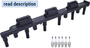 lot 331081 image: MOTOKU Ignition Coil and Spark Plug for Jeep TJ 4.0 2000-2006, Cherokee 4.0 2000-2001, Grand Cherokee 4.0 2000-2004, Wrangler 4.0 2000-2006