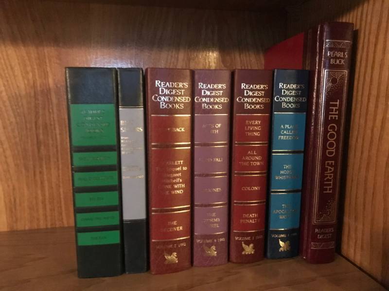 lot 2608 image: Readers Digest Books--Including The Horse Whisper, the Good Earth, and many more