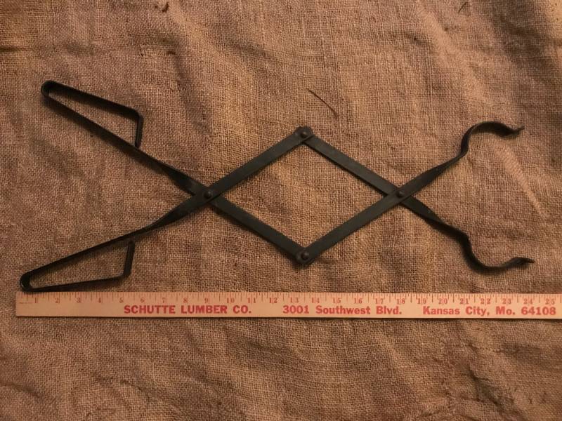 lot 2737 image: Rustic Fire tongs