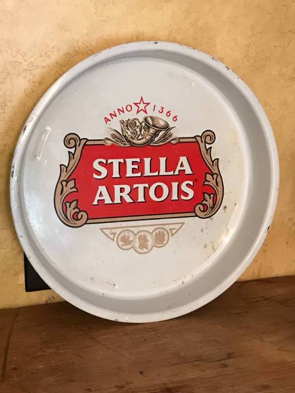 lot 2742 image: Metal Stella Tray