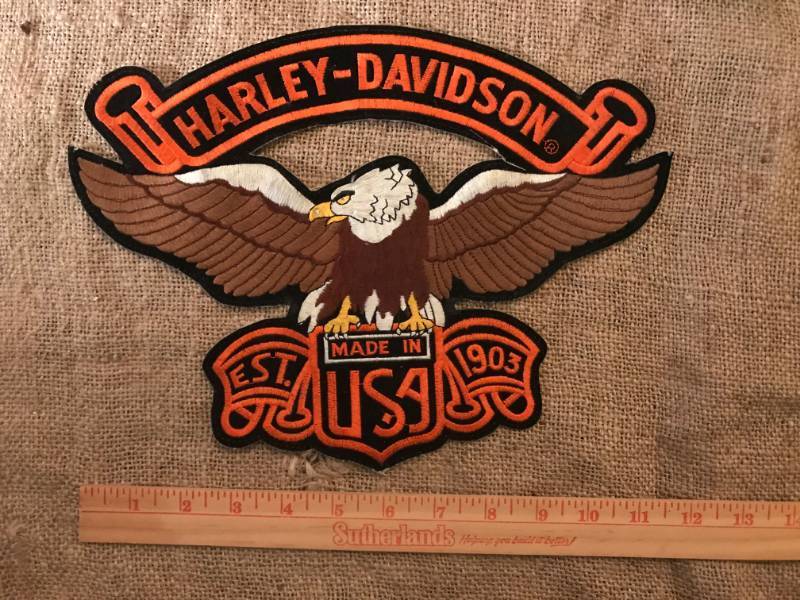 lot 2743 image: Harley Davidson EmblemPatch