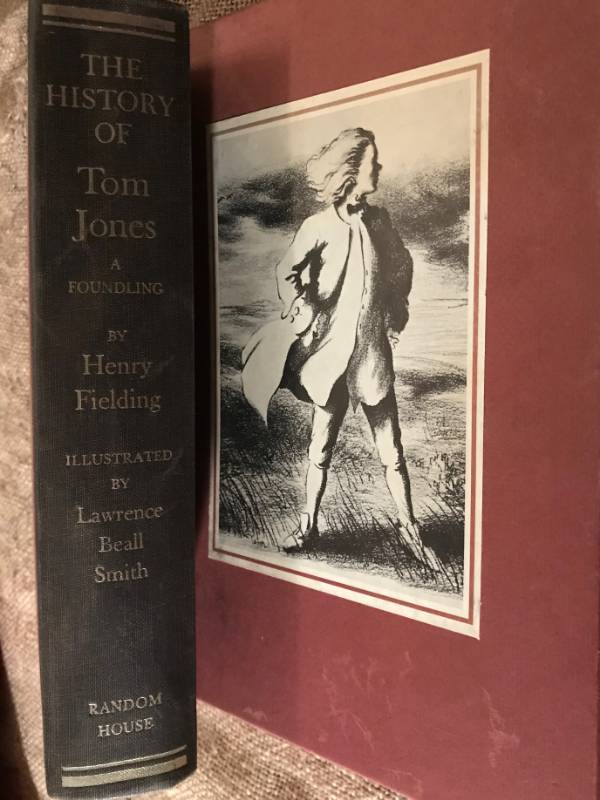 lot 2750 image: Vintage Copy of The History of Tom Jones (with book cardboard cover) by Henry Fielding