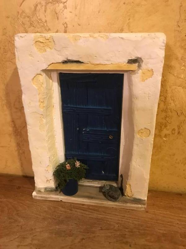 lot 2820 image: The famous Greek Blue Door