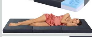 lot 4035 image: Tri Folding Memory Foam Camping Mattress