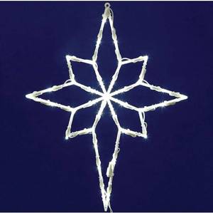 lot 4037 image: Star of Bethlehem Wire Silhouette with LED Lights