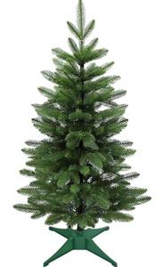 lot 4043 image: Small Christmas Tree, 3FT Artificial Tabletop Mini Christmas Tree for Office, Desk, Indoor, Outdoor, Holiday Xmas Party Decoration, Not Pre-lit Lights, Easy Assembly, Green