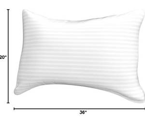 lot 4064 image: Beckham Hotel Collection Bed Pillow King Size Set of 1 - Down Alternative Pillow for Back, Stomach or Side Sleepers