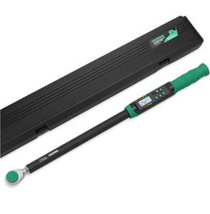 lot 4067 image: 12 Inch Drive Digital Torque Wrench, 12.53-250.7Ft.lb17-340N.m, Long Electronic Torque Wrench with Preset Value, Buzzer & LED Indicator, 2% Accuracy for Bike, Motorcycles, Car