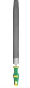 lot 4069 image: HARFINGTON 14 Half Round Medium Cut File Double Cut Teeth Medium Metal File High Carbon Steel T12 with PP Handle for Metal Wood Tool Sharpener, Gray