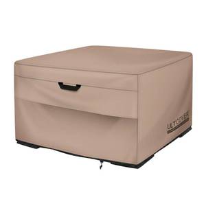 lot 4202 image: ULTCOVER Patio Fire Pit Table Cover Square 36 inch Outdoor Waterproof Fire Bowl Cover