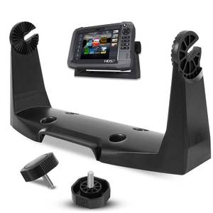 lot 4289 image: Bzumperyz 000-11019-001 Upgrade Gimbal Bracket Mounting Bracket with Knobs for Lowrance HDS-7 Touchscreen Models HDS Gen3, HDS Gen2 Touch, Elite and Hook 7