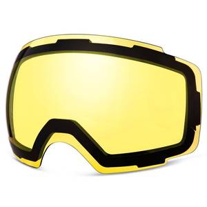 lot 4293 image: COPOZZ Polarized Adult Ski Goggles Set - M1 Magnetic Lens Snowboard Snow Goggle, OTG Anti-Fog Skiing Glasses Goggles (M1 Yellow Lens Only(Vlt 91.0%))