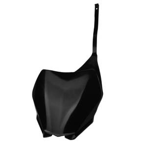 lot 4316 image: ABCERRSI Motorcycle Number Plate,Dirt Bike Front Plate Compatible with WR 250 YZ 125 250 250F 450F CRF250R CRF450R-Black