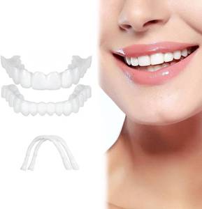 lot 4337 image: Snap on Veneers Teeth for Women and Men, Tooth Replacement Kit, Nature and Comfortable