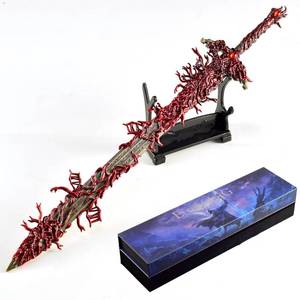 lot 4341 image: Superbuybox Game Elden Ring DLC Nightreign 1230cm Blasphemous Blade Greatsword Giftbox Martial Arts Game Collection Gift Desk Decor wDisplay Stand