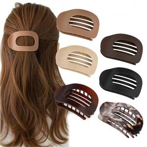 lot 4383 image: Duckbill Hair Clips for Women, Simple Elegant flat hair clips for Thick Thin Long Short Hairs (6Pcs,Mix-A)