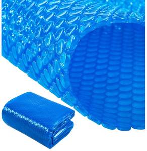 lot 4001 image: Amylove 7 x 7ft Pool Hot Tub Solar Cover, 16 Mil Heavy Duty Trimmable Floating Thermal Blanket Spa Bubble Cover for Hot Tub Inground Pools Swimming Insulating Solar Heating