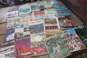 lot 3939 image: Vintage Ford Times Booklets